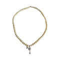 Freshwater Pearl Palmetto Necklace